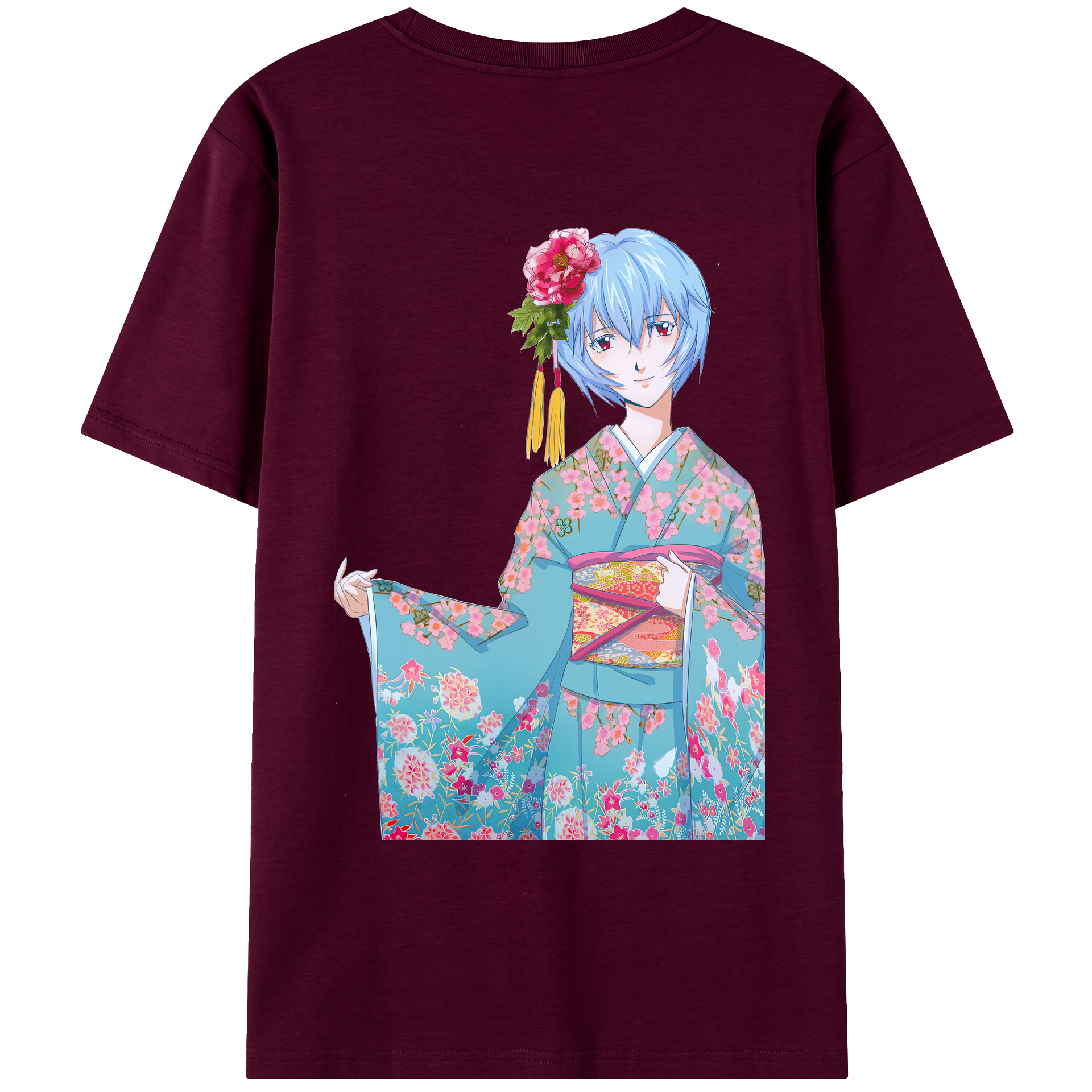 （画像用） EVA 新世紀エヴァンゲリオン レディース半袖Tシャツ(バックプリント)